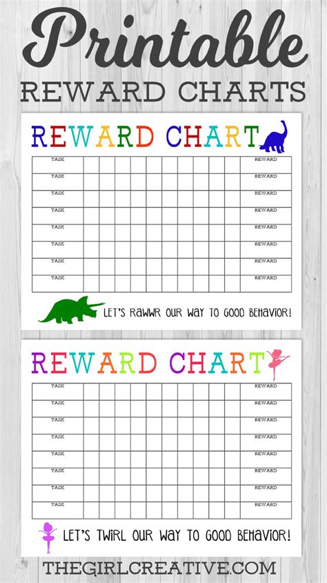 Reward Chart Template Free Printable - Printable Templates Free