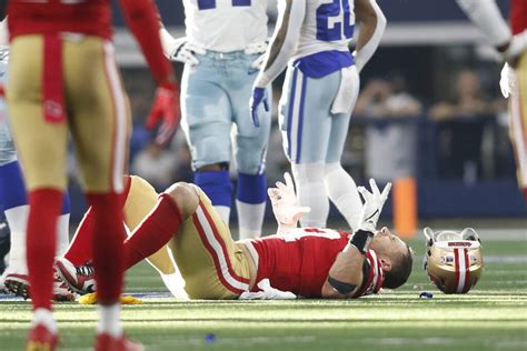 WATCH: Nick Bosa leaves game with ugly-looking head injury