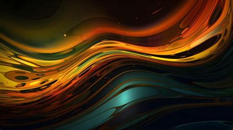 Premium AI Image | A colorful abstract background with a dark ...