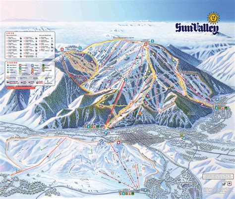 Sun Valley - Bald Mountain - SkiMap.org