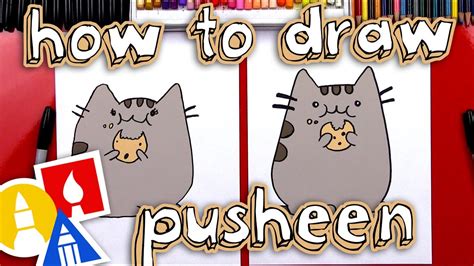 Art Hub For Kids How To Draw A Cat - A pencil, a kneaded rubber (eraser ...