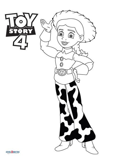 Toy Story Jessie Coloring Pages