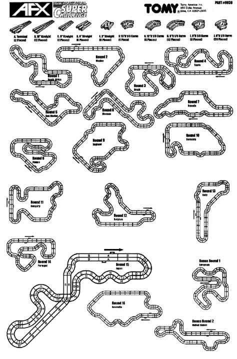 Formula 1 race tracks... | Slot car race track, Slot cars, Ho slot cars