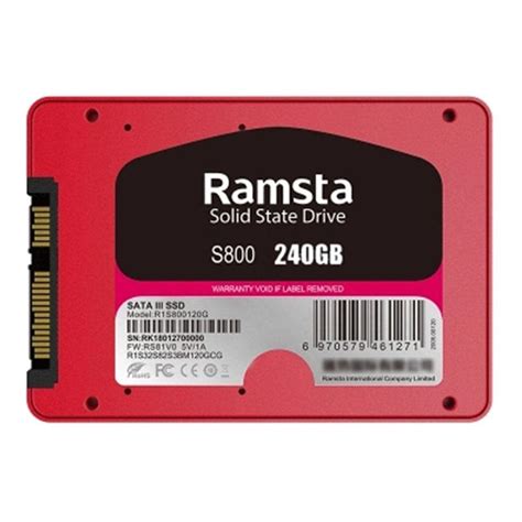 Ramsta S800 2.5" SATA SSD | Solid State Drive - iRent Mo