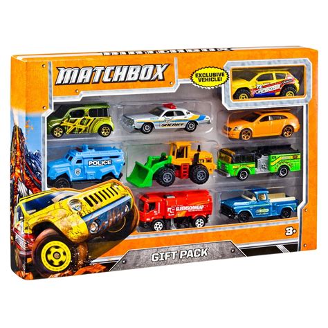 Matchbox 9 Car Collector Gift Pack (Styles May Vary) Car Play Vehicles ...