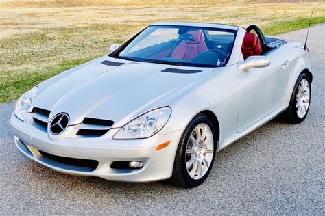 This 2005 Mercedes-Benz SLK350 is powered by a 3.5-liter V6 mated to a ...