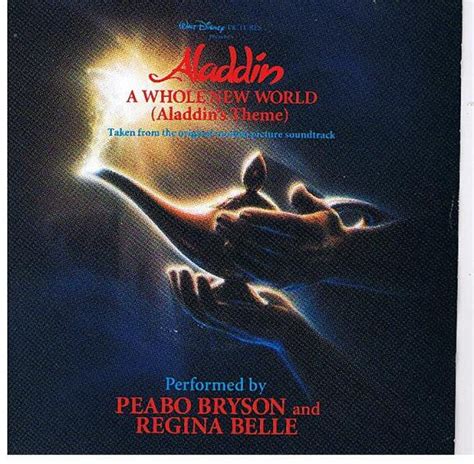 Peabo Bryson & Regina Belle - A Whole New World (Aladdin's Theme ...