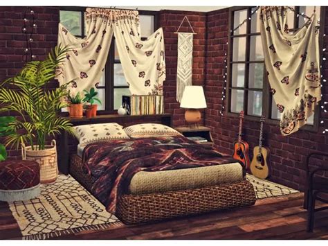 Sims 4 Cc Boho Bedroom