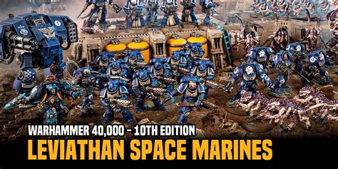 Warhammer 40K: Leviathan Space Marines - Upclose With The New ...