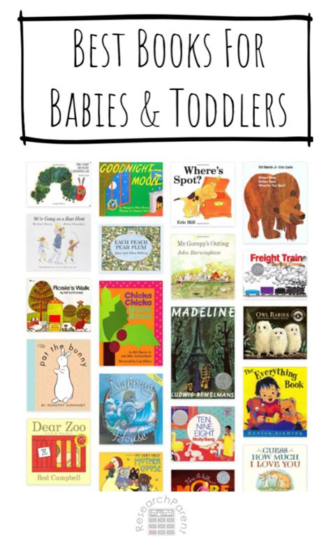 Best Books for Babies and Toddlers - ResearchParent.com