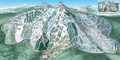 Great Divide Snowsports Trail Map | SkiCentral.com