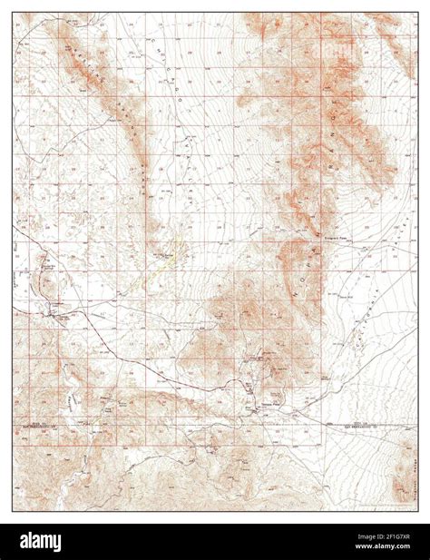 Tecopa, California, map 1950, 1:62500, United States of America by ...