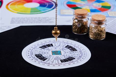 Pendulum for divination stock image. Image of blank - 140098307