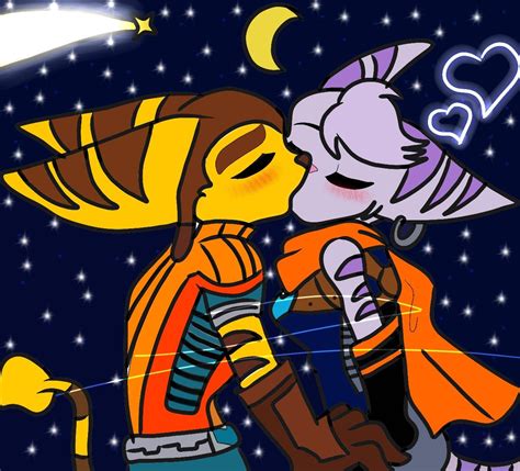 Ratchet x Rivet kiss ️🥰 | Furry couple, Ratchet, Fan art