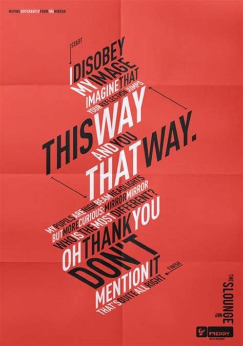 33 Incredible Typographic Posters – Bashooka | Typographic design ...