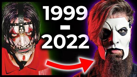 Jim Root mask evolution in 50 seconds | Slipknot - YouTube