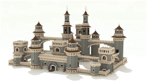 Minecraft Castle Blueprints Step By Step