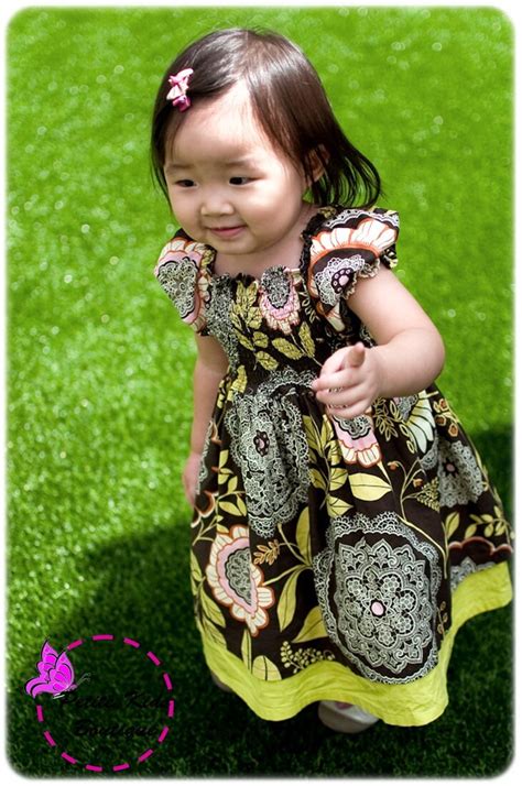 Maia Dress for Girls 12M-8Y PDF Pattern & Instruction-shirred - Etsy