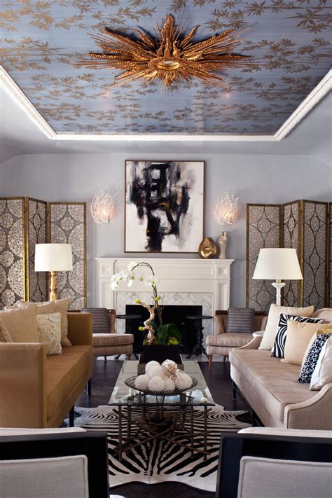 Impressive Wallpaper Ceiling Designs That Steal The Show - Top Dreamer