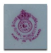 Royal Worcester Marks & Dating Worcester Porcelain