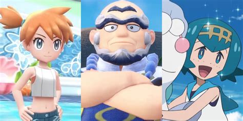 Every Main Water-Type Pokemon Trainer, Ranked