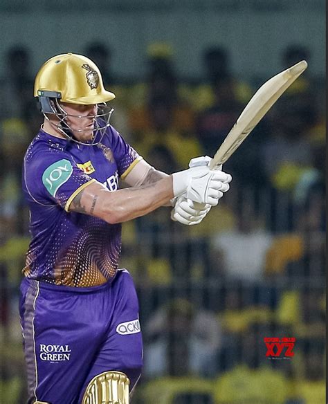 Chennai: KKR's batsman Jason Roy plays a shot during the IPL 2023 match ...