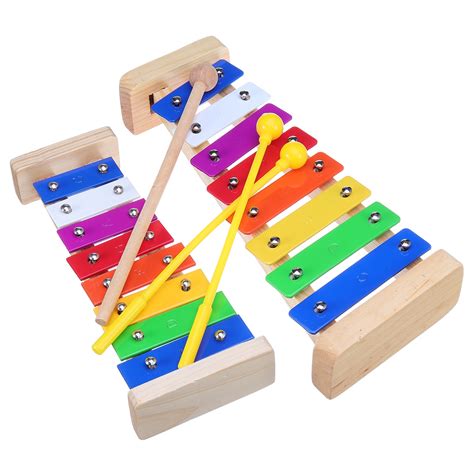 8 Notes Wooden Xylophone Education Musical Toy for Children - Price - 8 ...