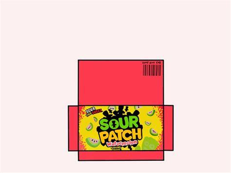 Sour patch 3D paper squishy in 2023 | Paper toys template, Paper doll ...