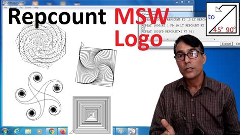 MSW Logo Repcount command in hindi | learn msw logo premitives in hindi ...