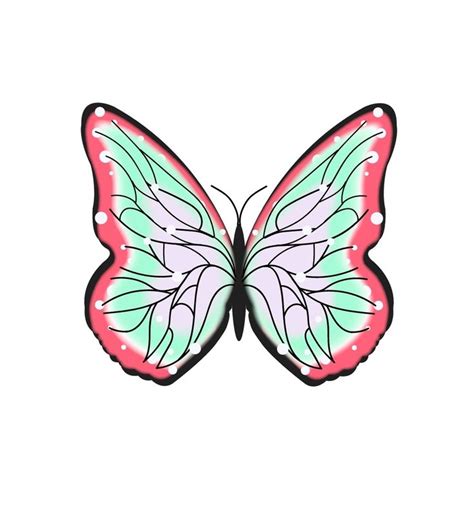 Shinobu Butterfly | Dibujos, Plantilla de pancarta, Mariposas