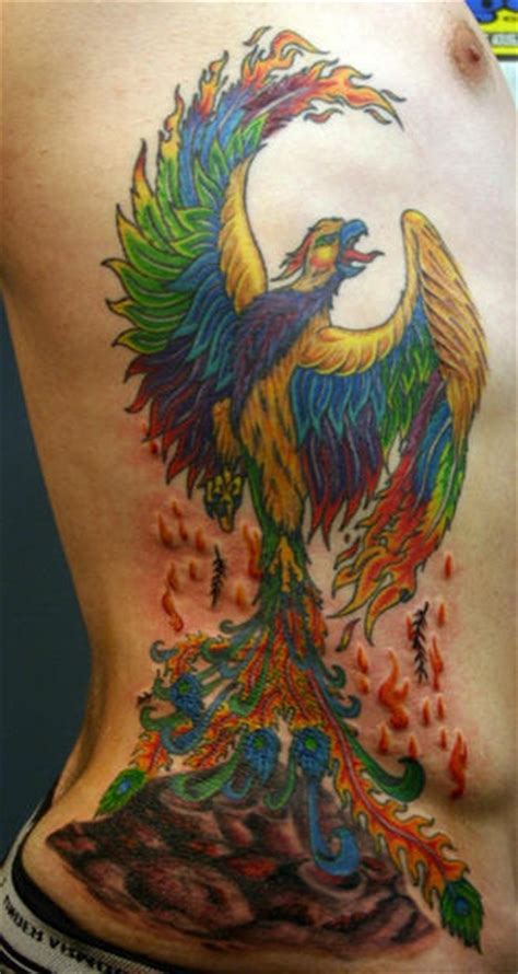 Phoenix rising from ashes tattoo - Tattooimages.biz