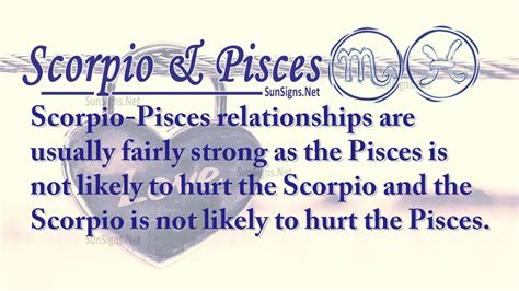 Scorpio Pisces Love Compatibility - SunSigns.Net Zodiac Compatibility