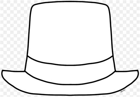 hat black and white clip art - Clip Art Library