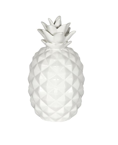 White Pineapple Large | S&D Furniture Rental