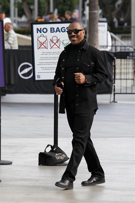 Los Angeles, CA – Eddie Murphy arrives at Crypto.com Arena for the ...