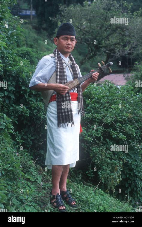 Sikkim india dress hi-res stock photography and images - Alamy