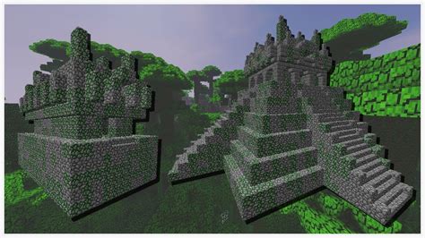 Jungle Temple Minecraft, 317572487: Ancient Jungle Temple In Front of ...