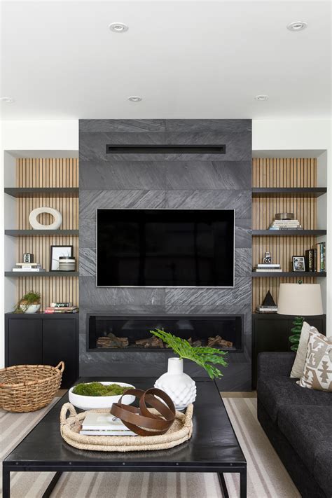 Westgate – Collective Studio | Living room decor fireplace, Feature ...