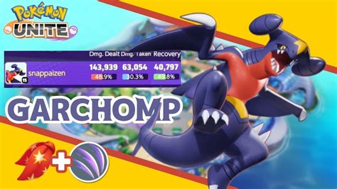 GARCHOMP ATTACK SPEED BUILD IS INSANE!! | POKEMON UNITE - YouTube