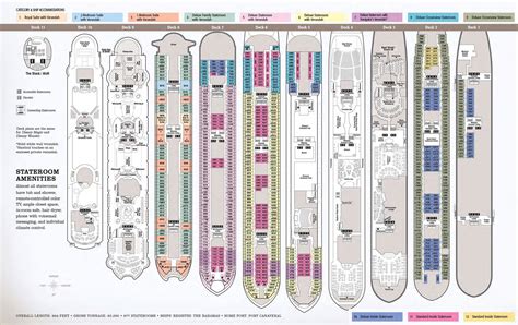 Disney Wonder & Disney Magic 2010 Deck Plans – Off to Neverland Travel ...