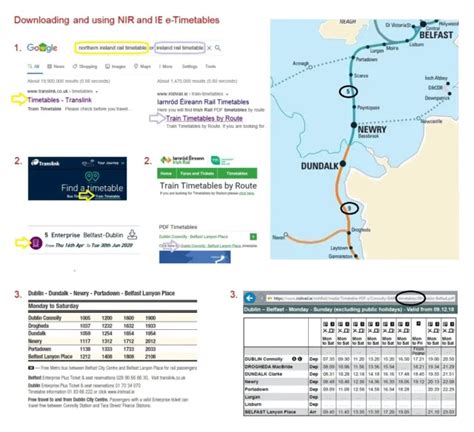 NORTHERN IRELAND TRAIN MAP (RAIL PASSENGER NETWORK) 2023 - Print Your ...