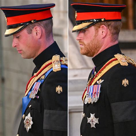 Prince Harry's Uniform at Queen's Vigil Didn't Have Her Initials | Us ...