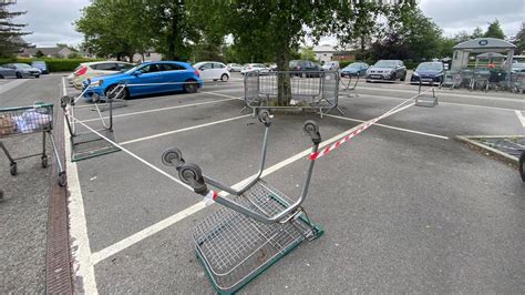 Morrisons supermarket in Liskeard cordons off part of car park due to ...