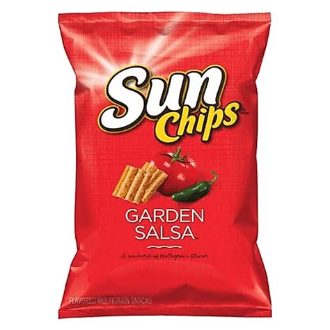 Sun Chips Garden Salsa Flavored Multi Grain Snack | 6.5oz | Chips ...