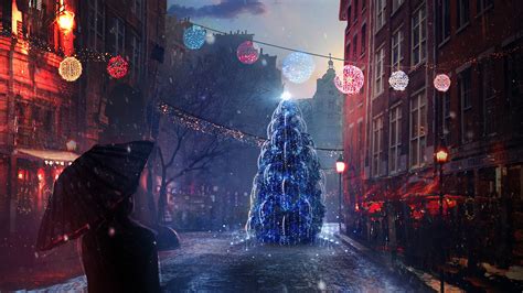 Christmas Eve Lights Wallpapers | HD Wallpapers | ID #19400