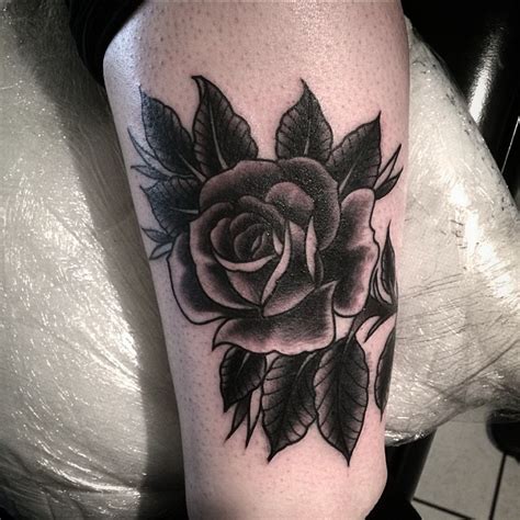 Black Rose Tattoos Designs, Ideas and Meaning | Tattoos For You