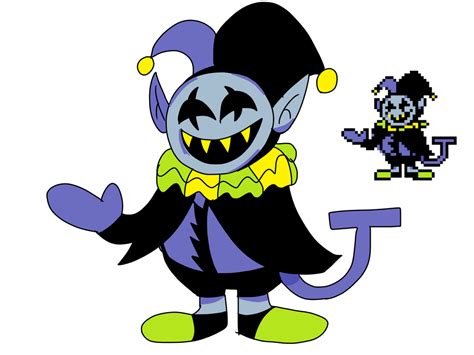 Jevil Sprite Redraw (Deltarune) by Romeo1900 on DeviantArt