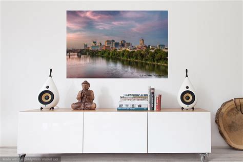 Nashville Skyline Color Fine Art Photography Print - Etsy