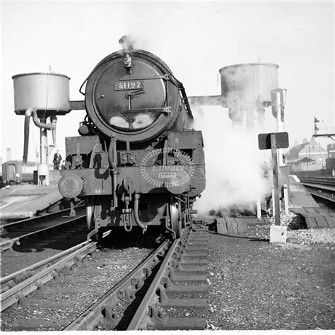 The Transport Library | Ex LNER B1 4-6-0 61192 reposes beneath the ...