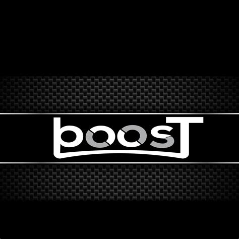 BOOST Typography logo 20273348 Vector Art at Vecteezy